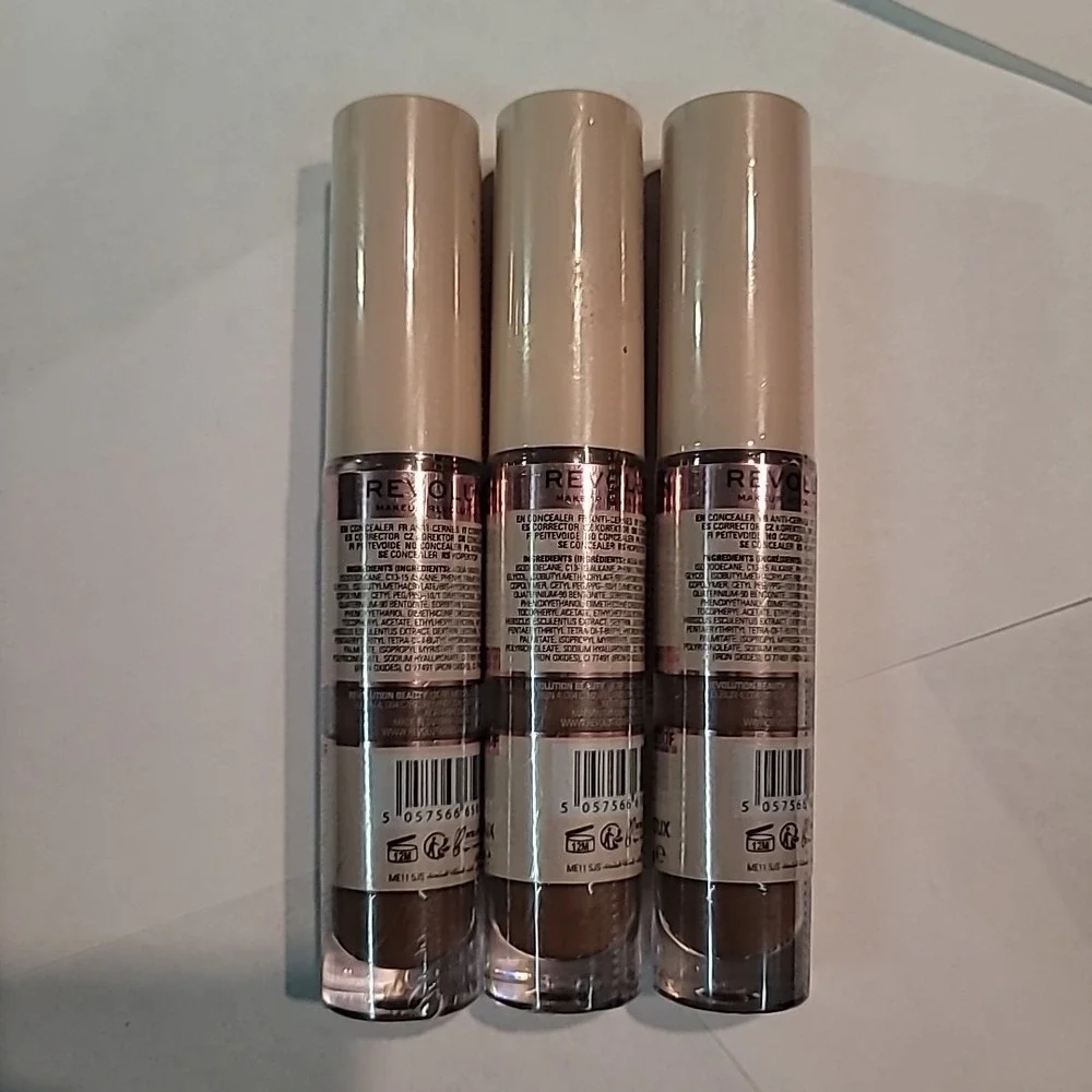 Lot of 3 | Revolution IRL Filter Finish Soft Matte Concealer‎ (0.21oz/6g) C15